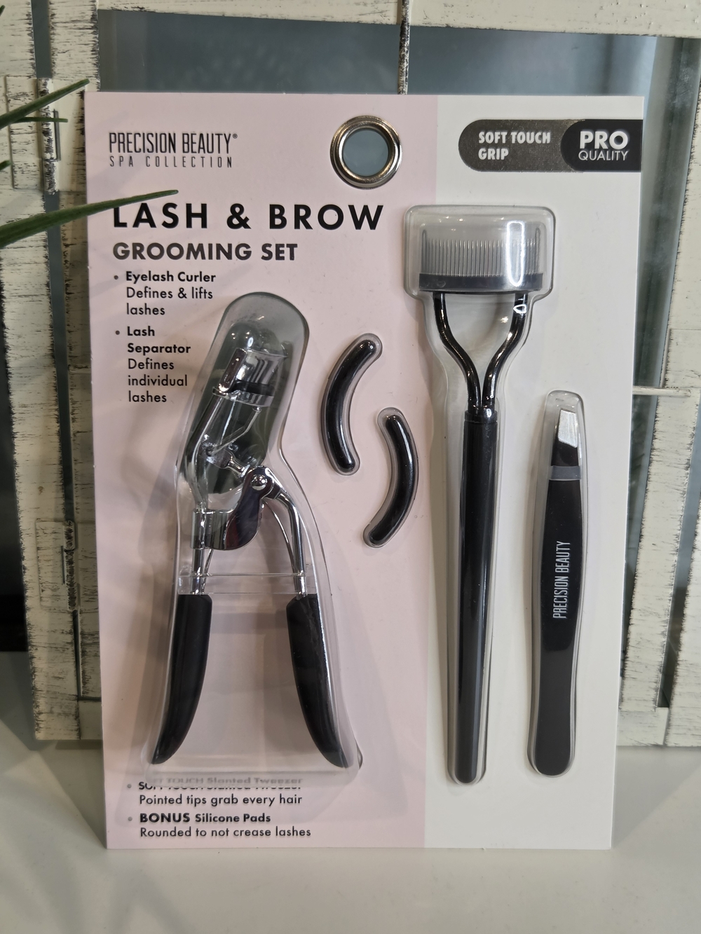 Precision Beauty Lash & Brow Grooming Set — Black